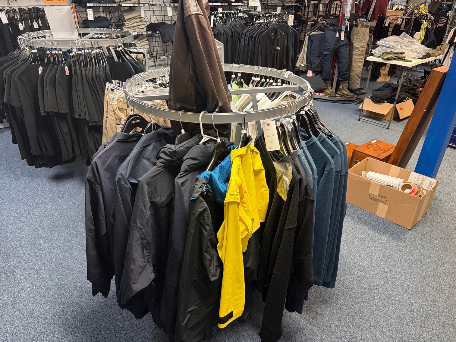 Image for Rack with clothing