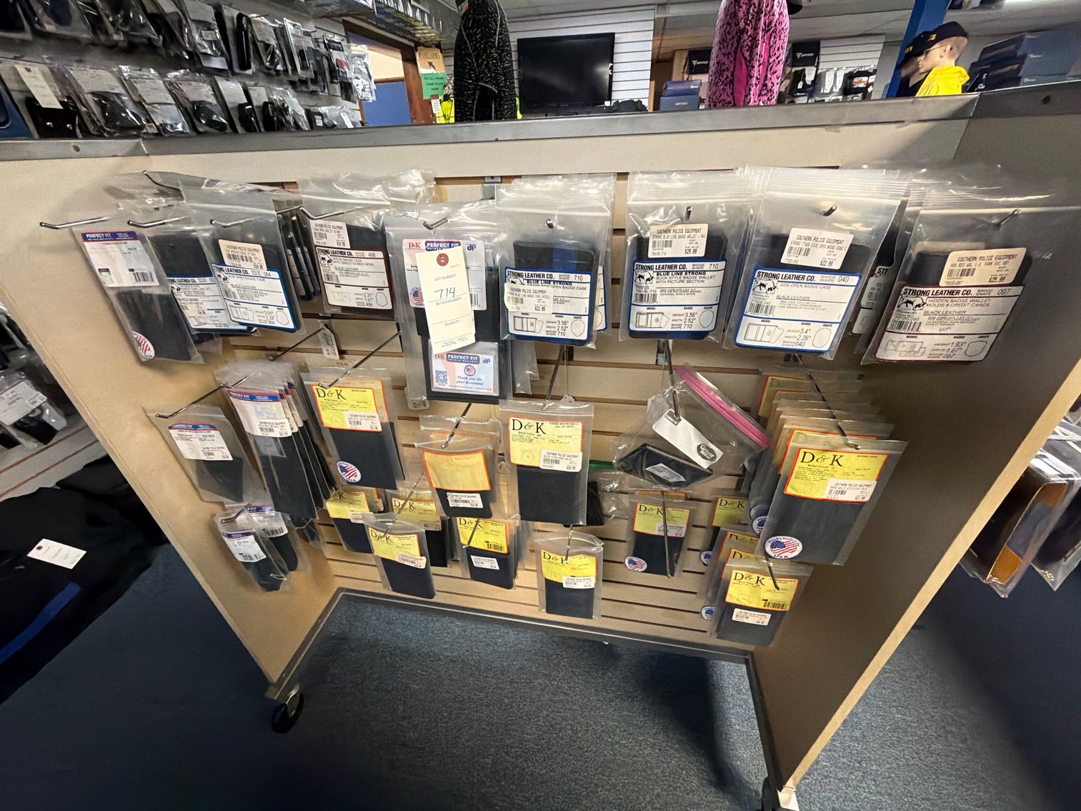 Image for Various items badge wallets