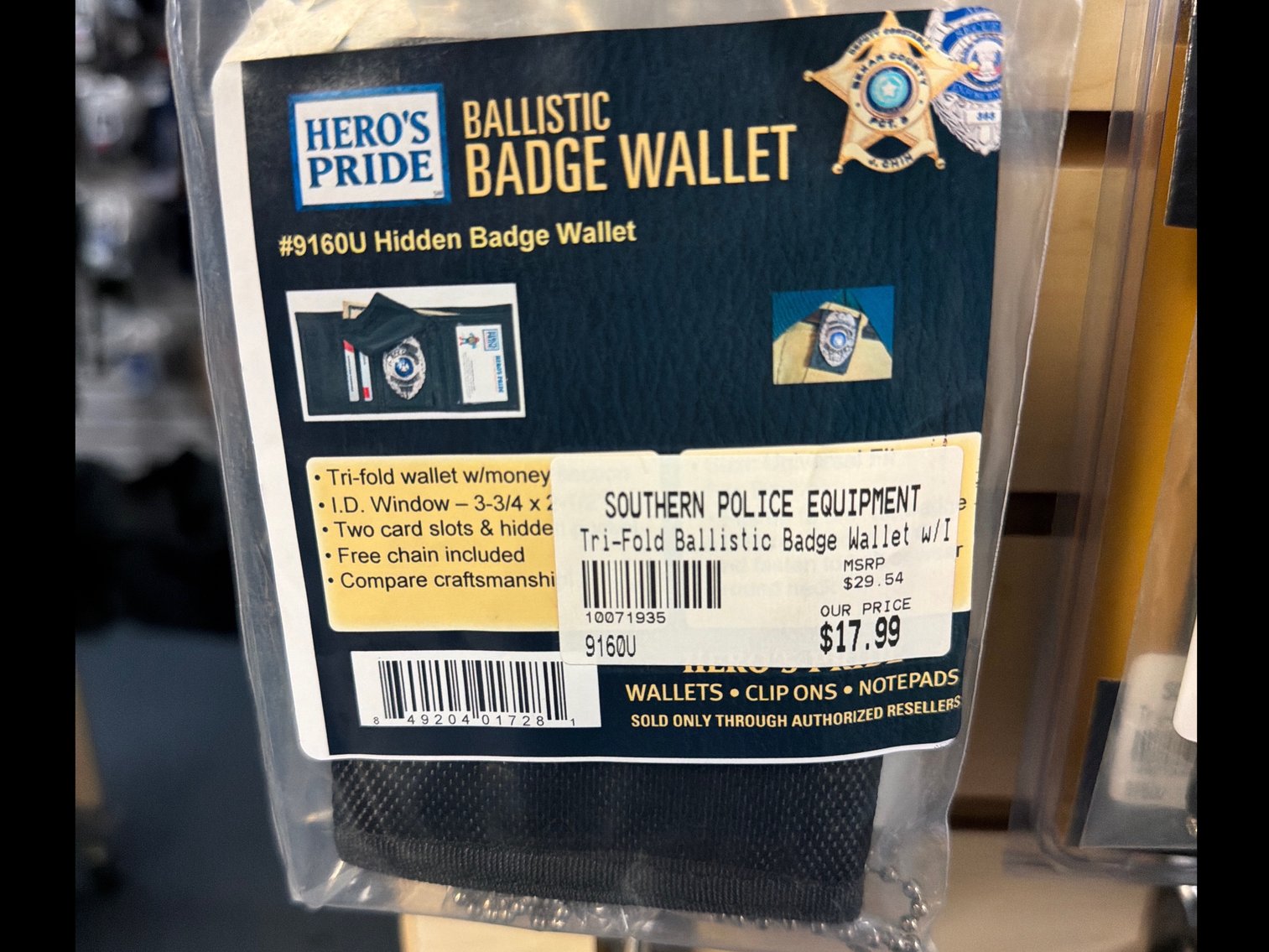 Image for Various items badge wallets