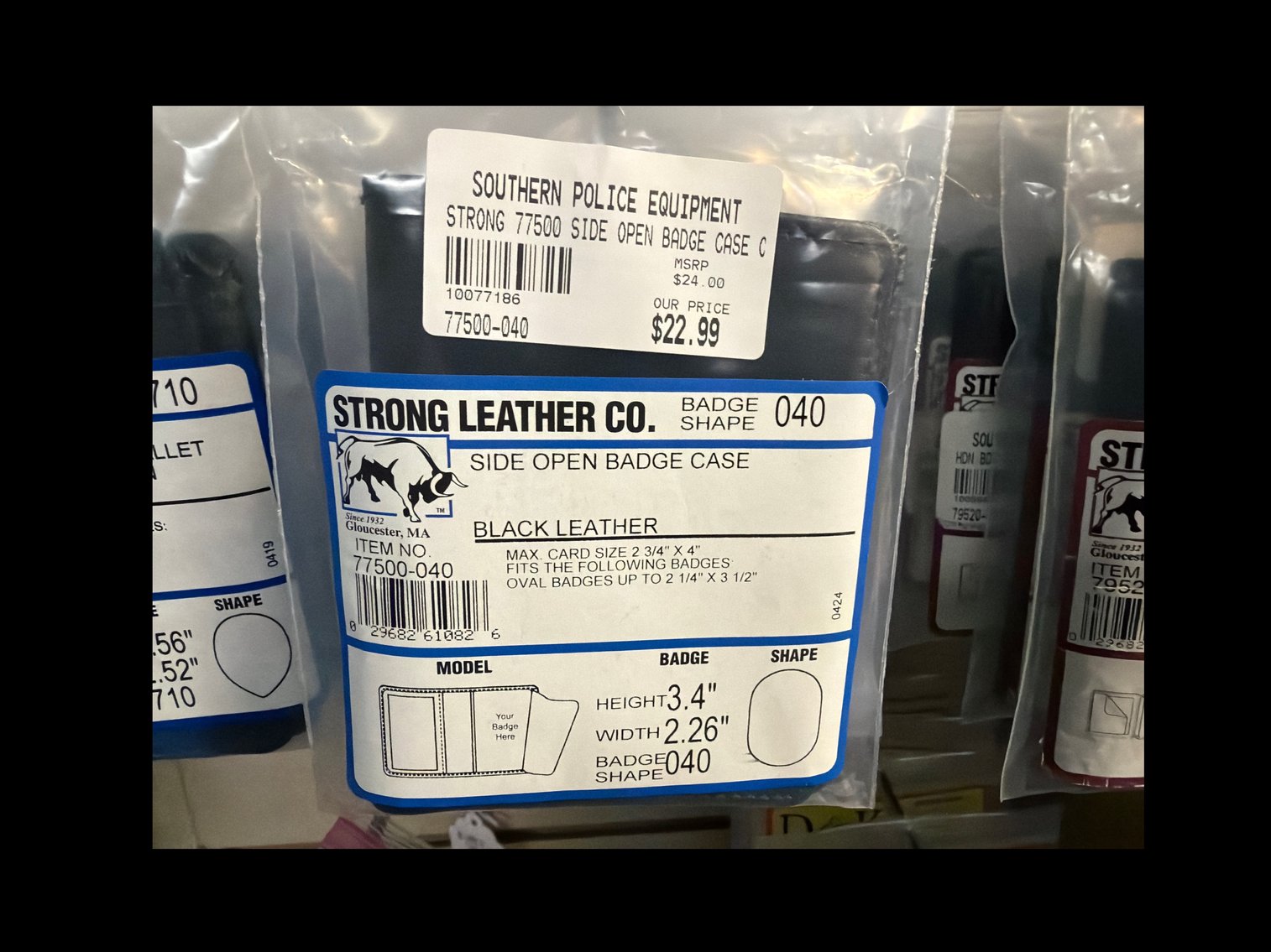 Image for Various items badge wallets