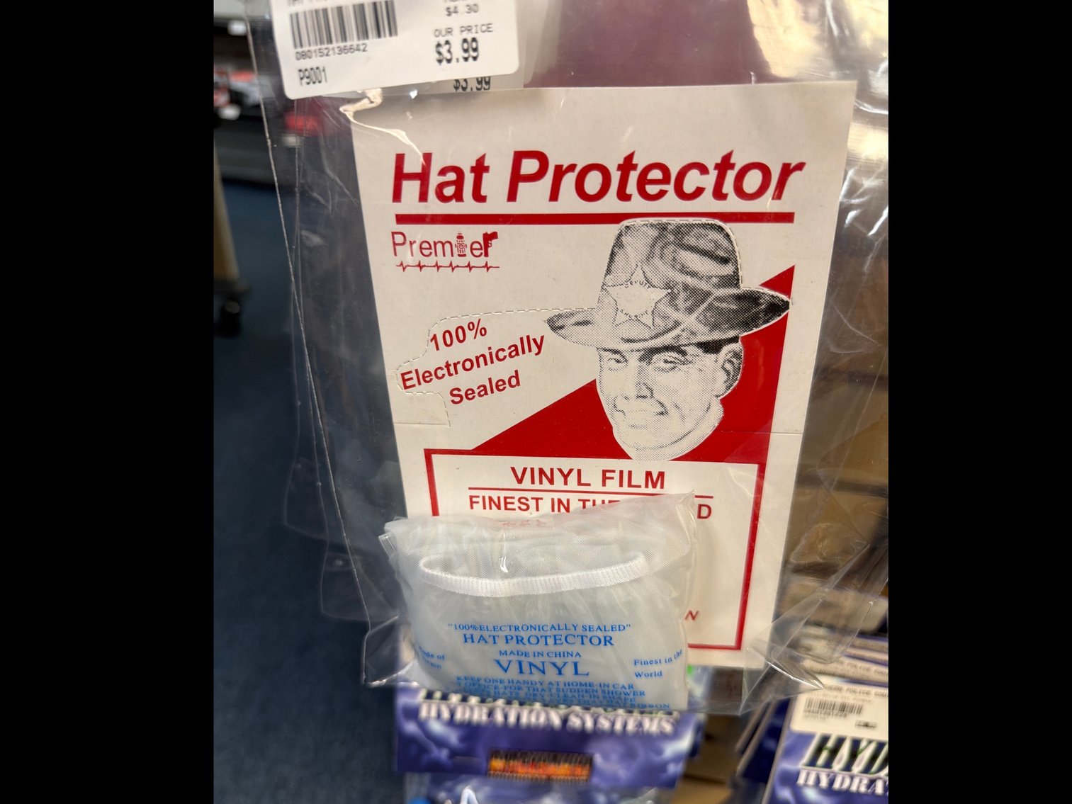 Image for Sun glasses, hand warmers and hydration tubes