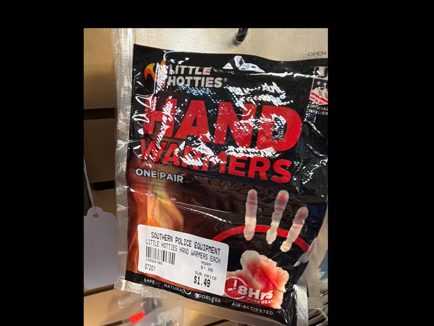 Image for Sun glasses, hand warmers and hydration tubes