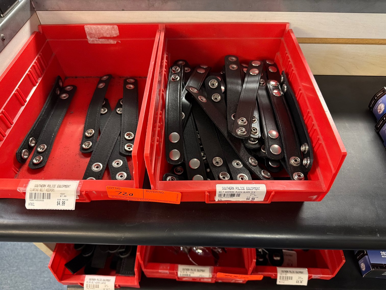 Image for Belt keepers & flex cuffs