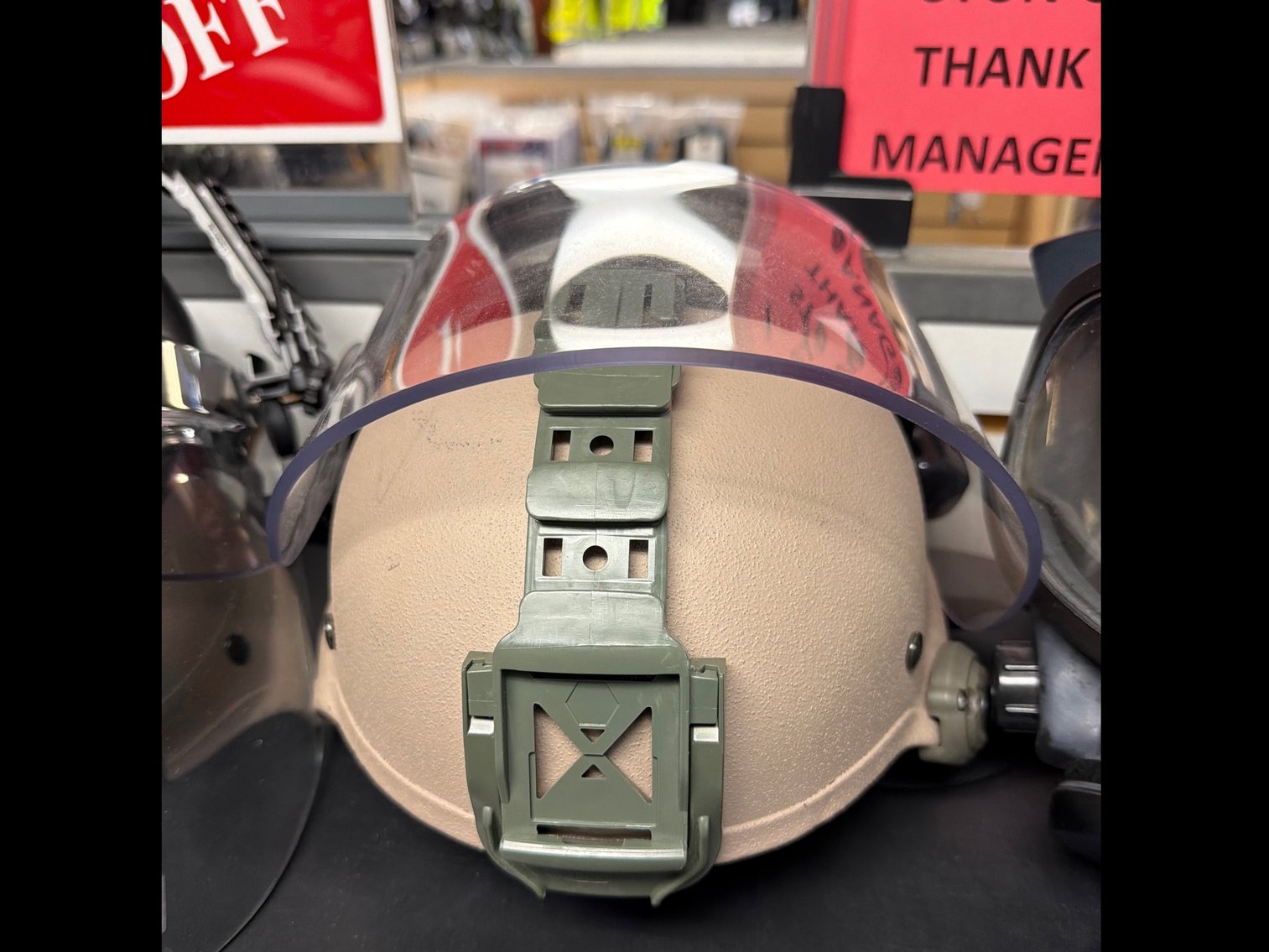 Image for Helmets and gas mask