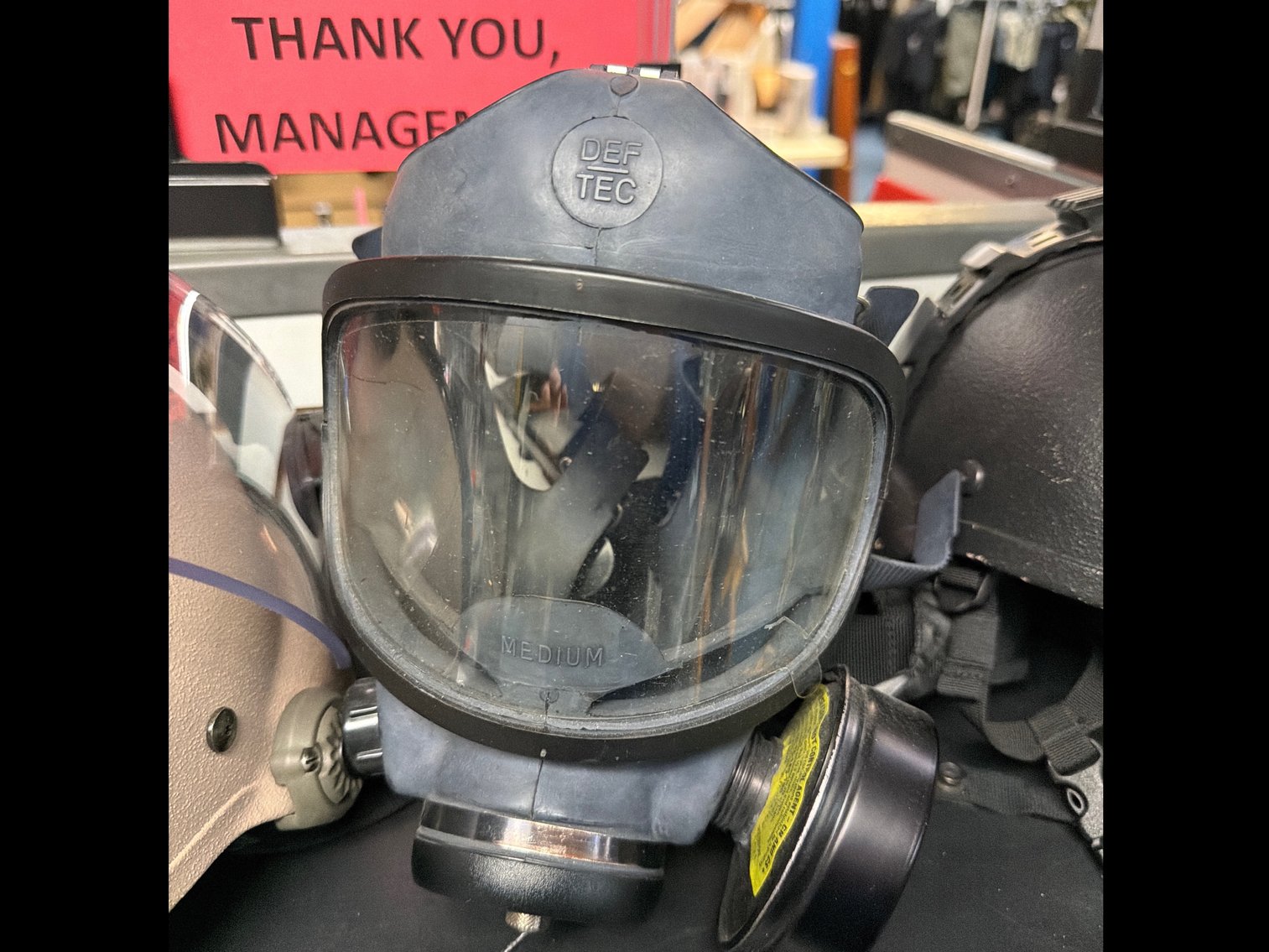 Image for Helmets and gas mask