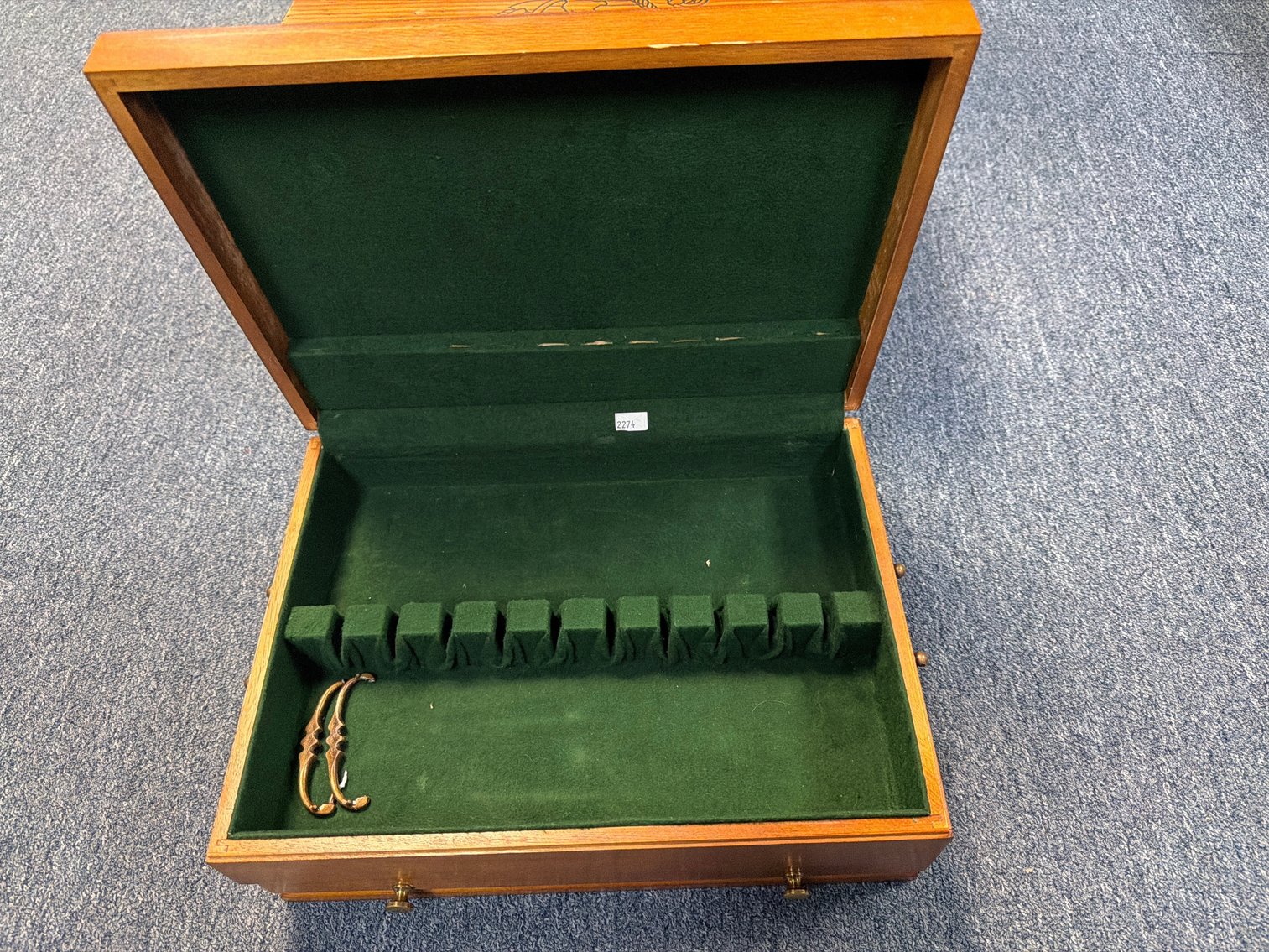 Image for Three wood display boxes