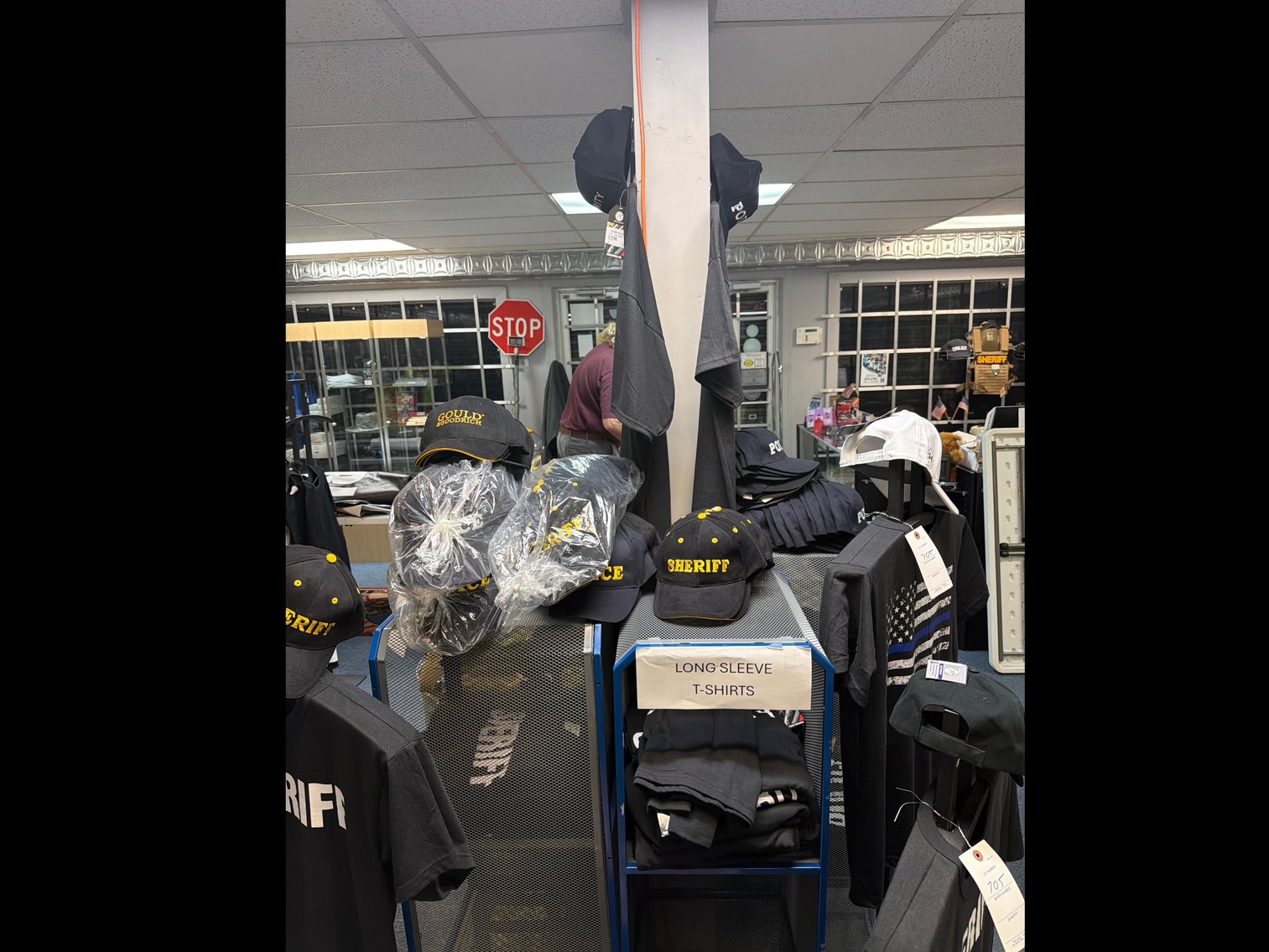 Image for Display rack with clothing