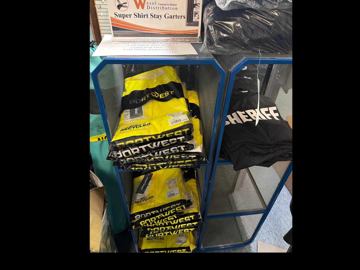 Image for Display rack with clothing