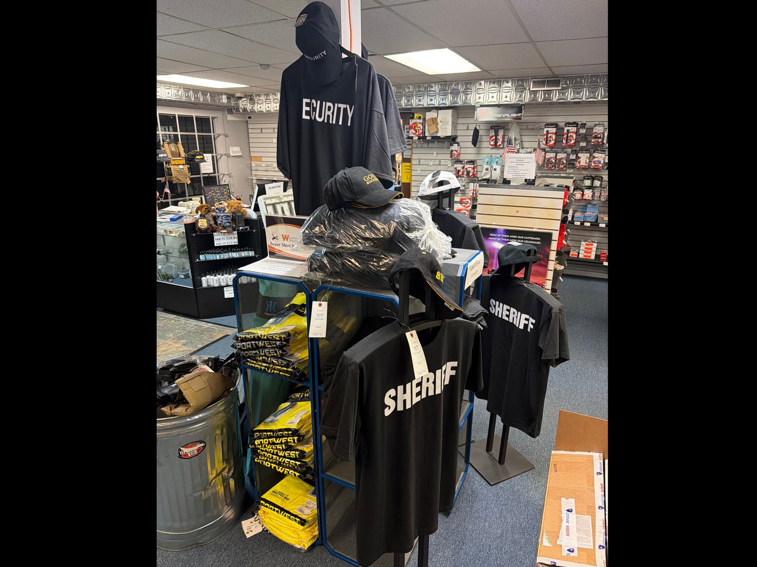 Image for Display rack with clothing