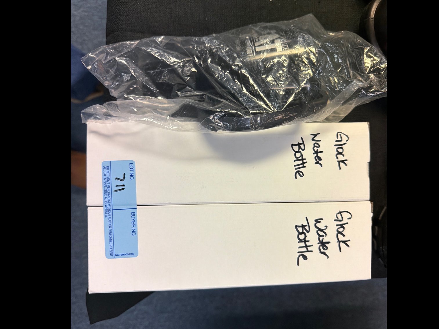 Image for Two Glock water bottles and coffey cup