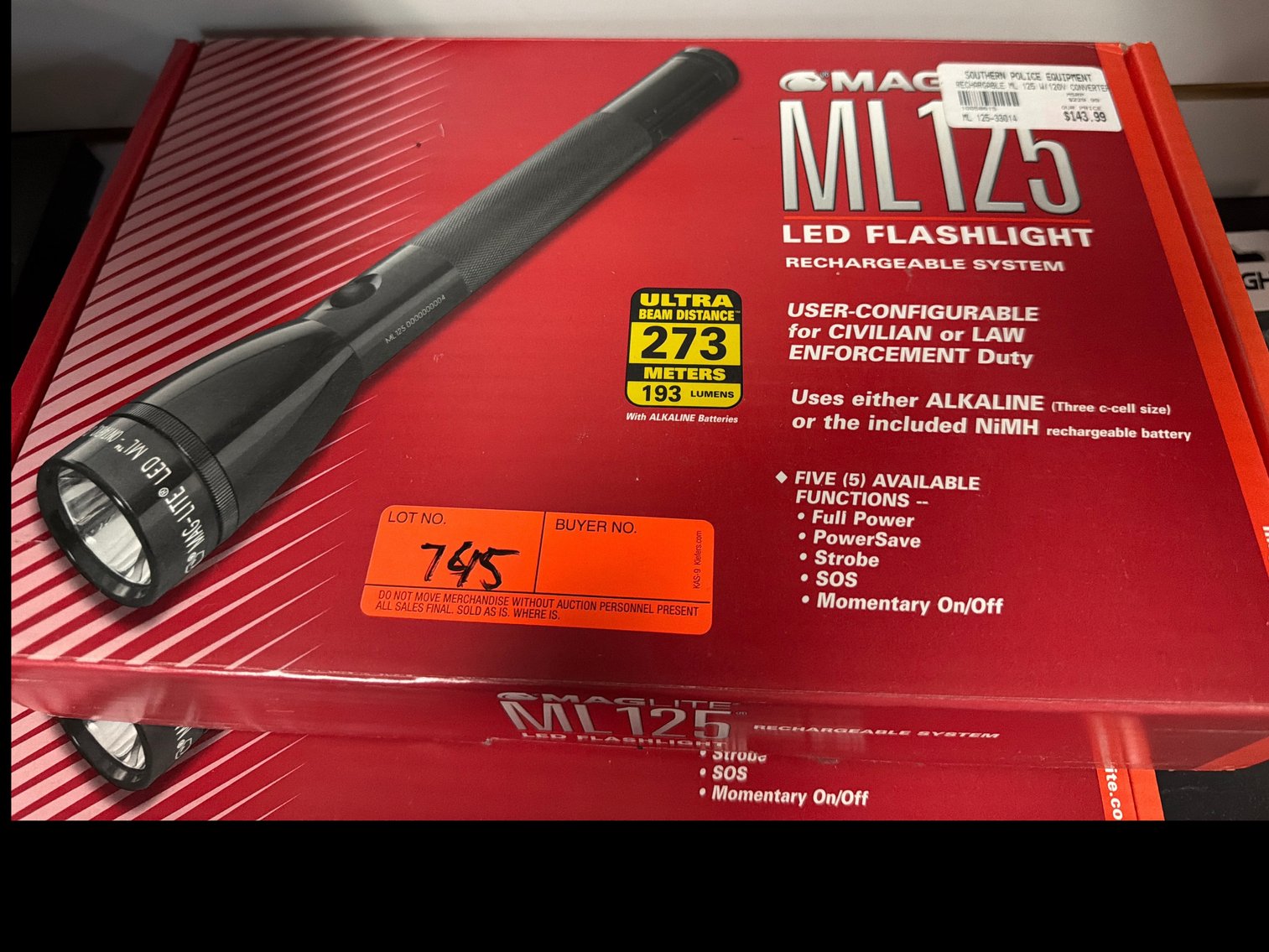 Image for Maglite  ML 125 flashlight