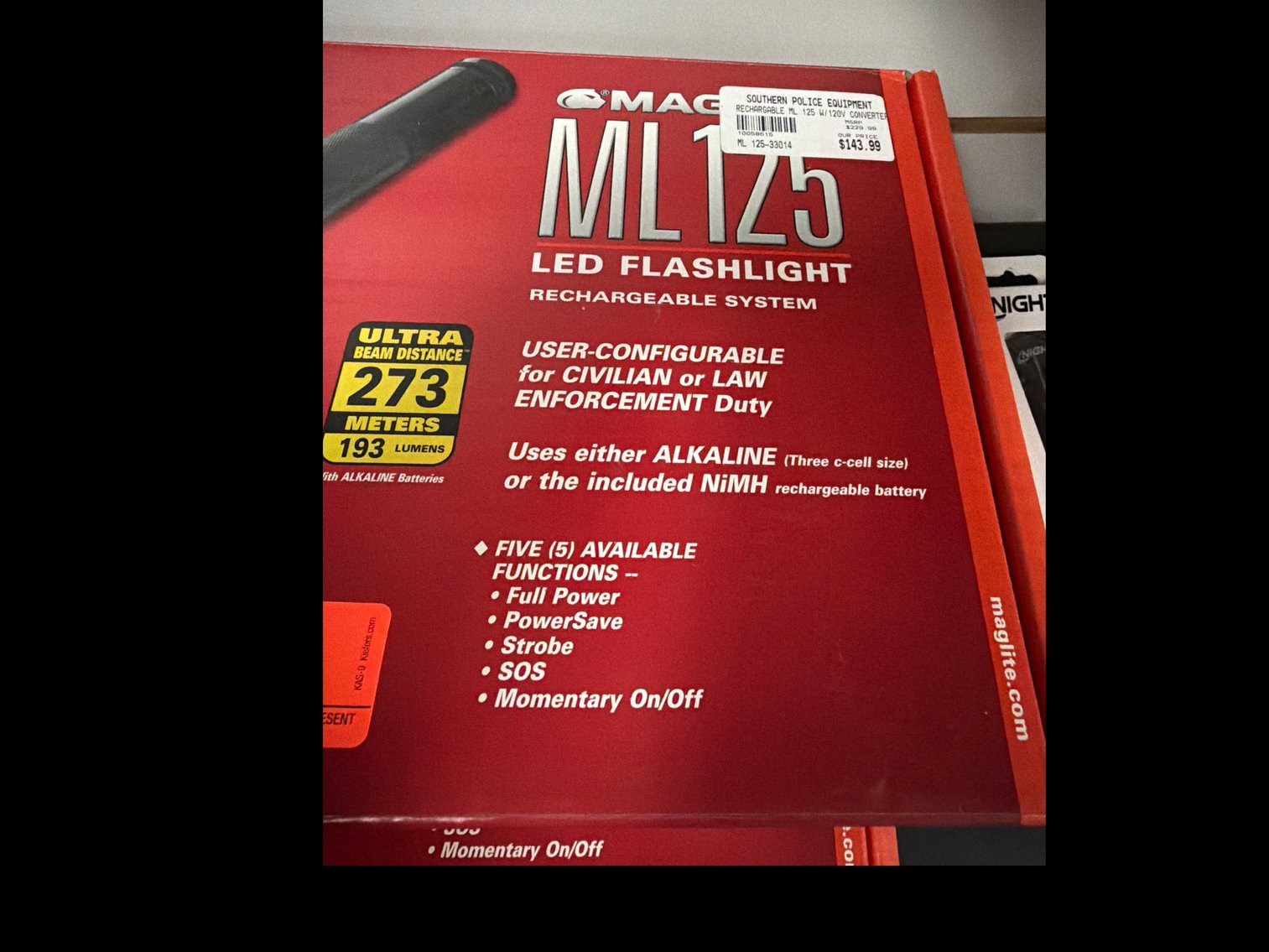 Image for Maglite  ML 125 flashlight