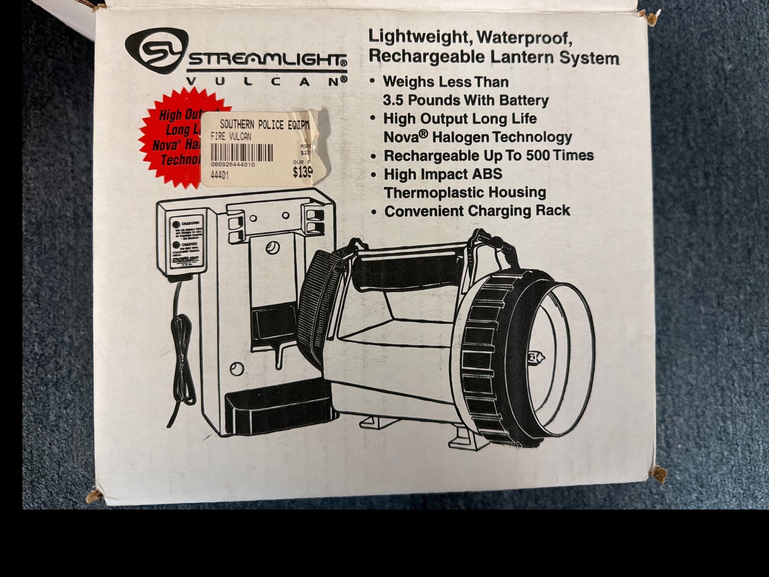 Image for Streamlight Vulcan light
