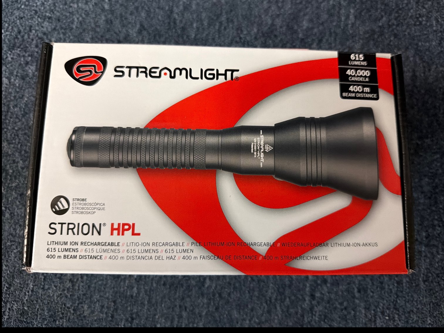Image for Streamlight flashlight. Strion HPL
