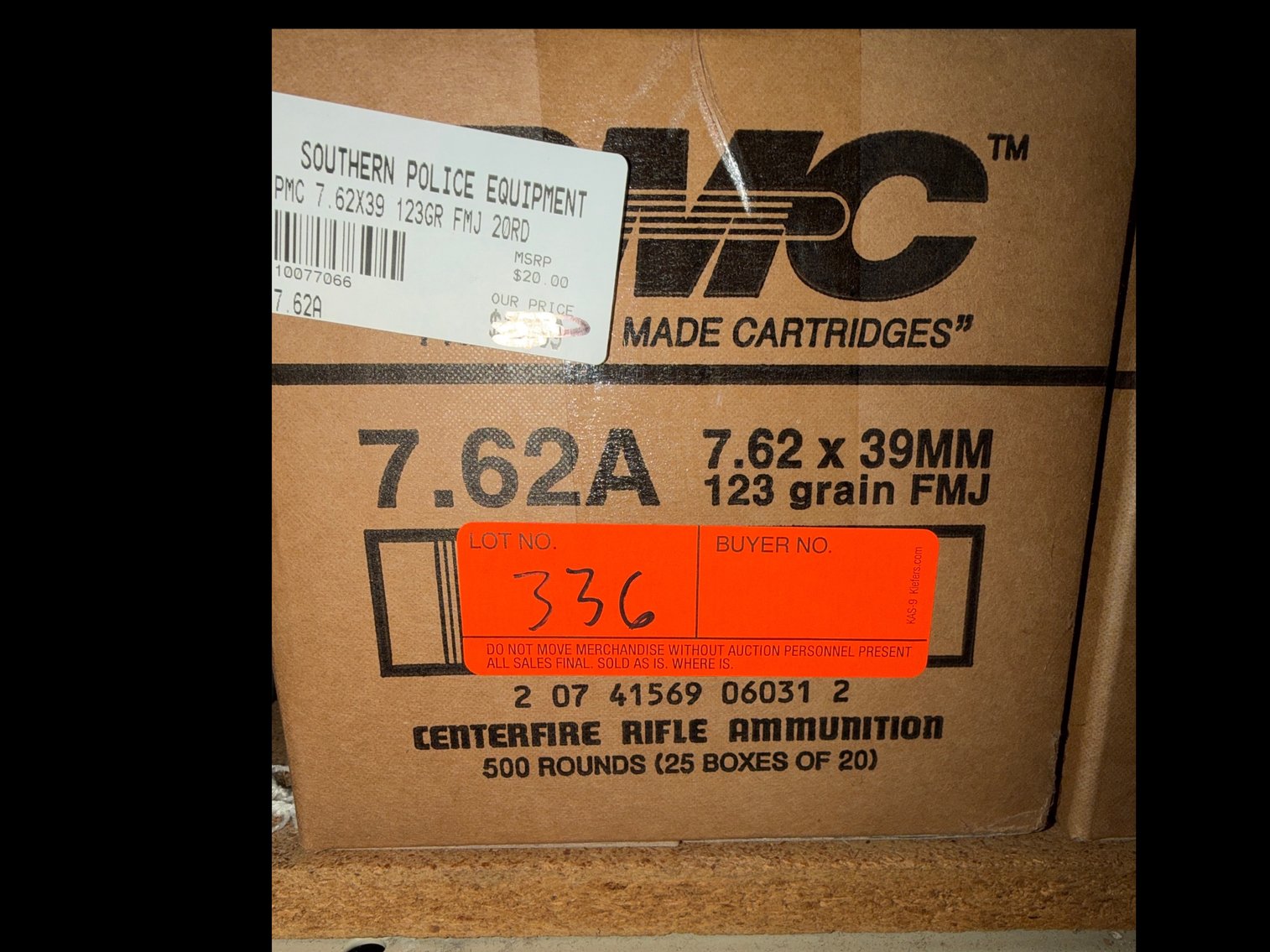 Image for 7.62 X 39mm 123 Gr FMJ