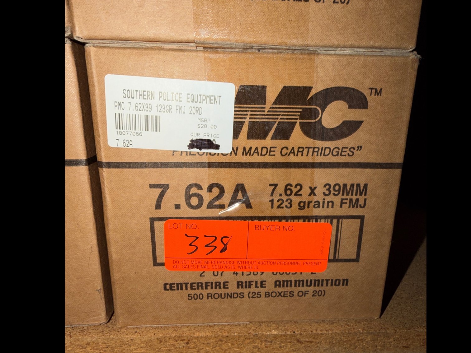 Image for 7.62 X 39mm 123 Gr FMJ