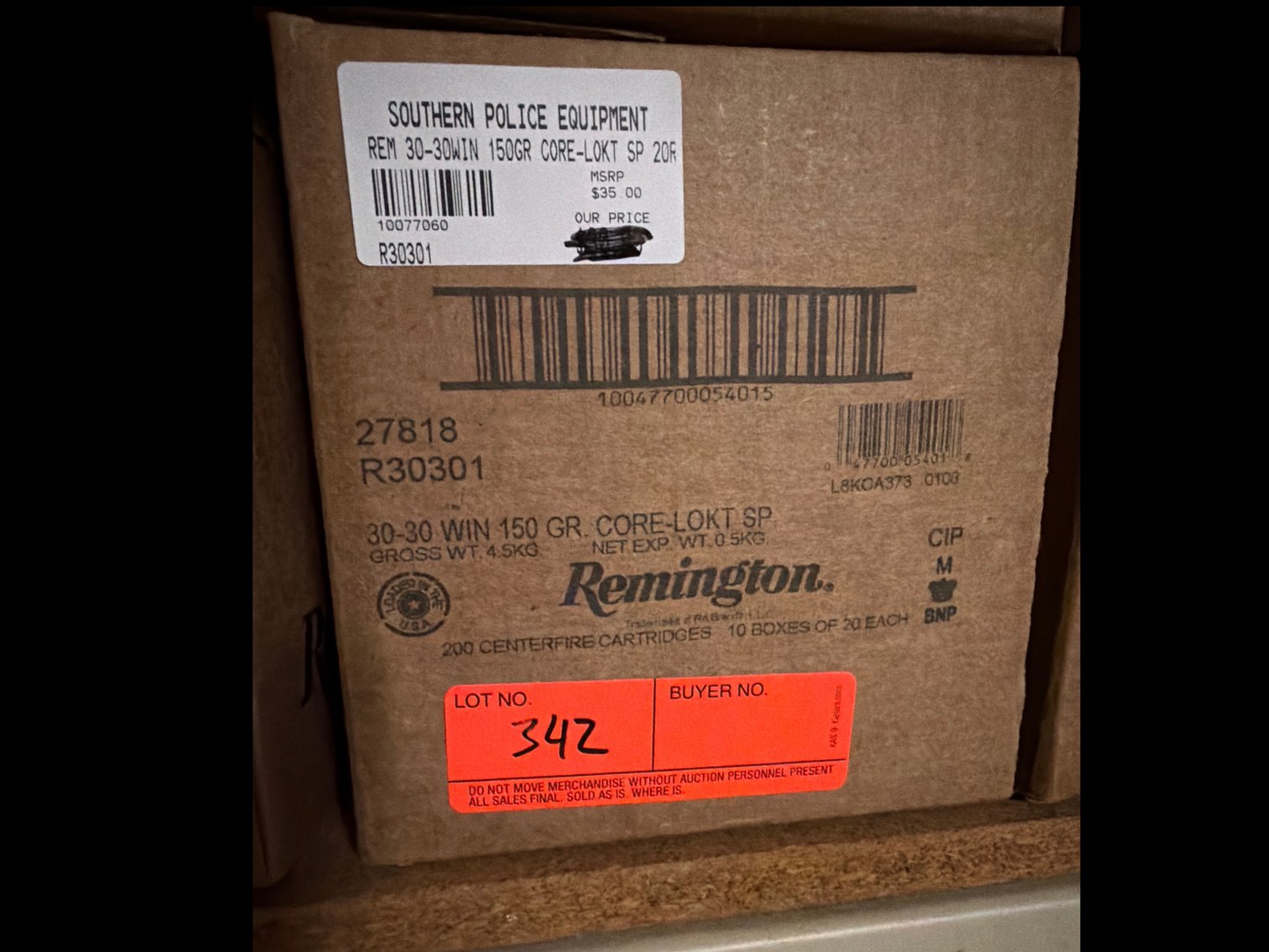 Image for 30-30 Win 150 Gr SP