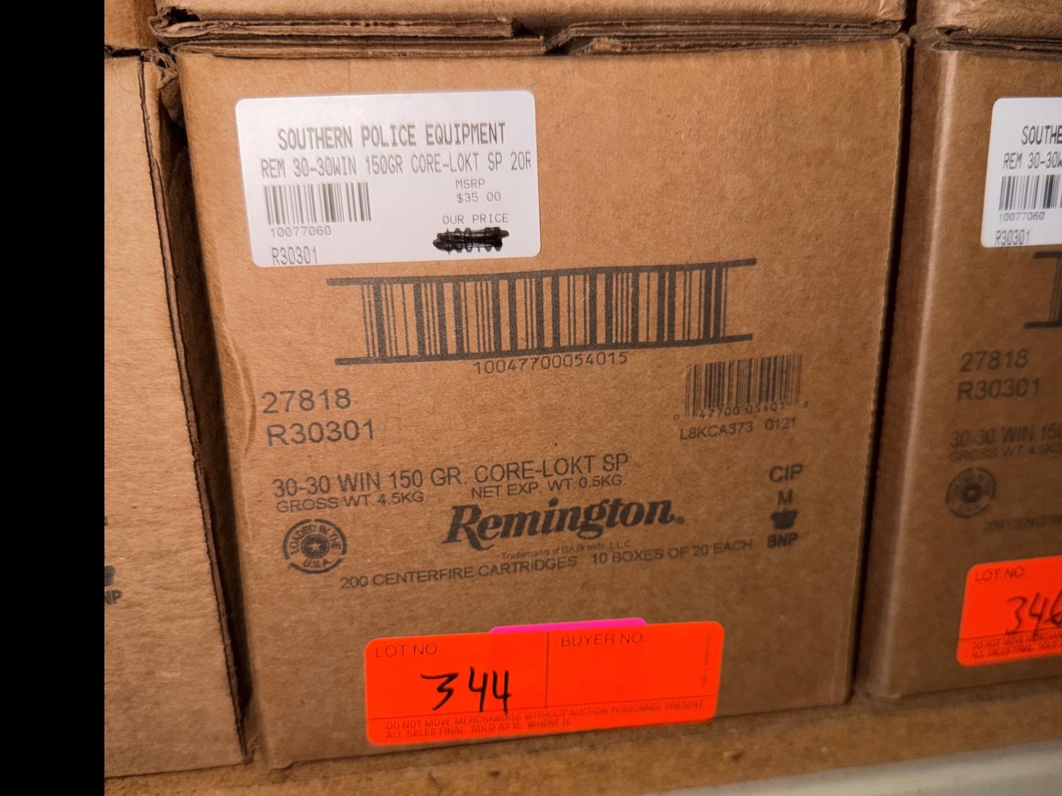 Image for 30-30 Win 150 Gr SP