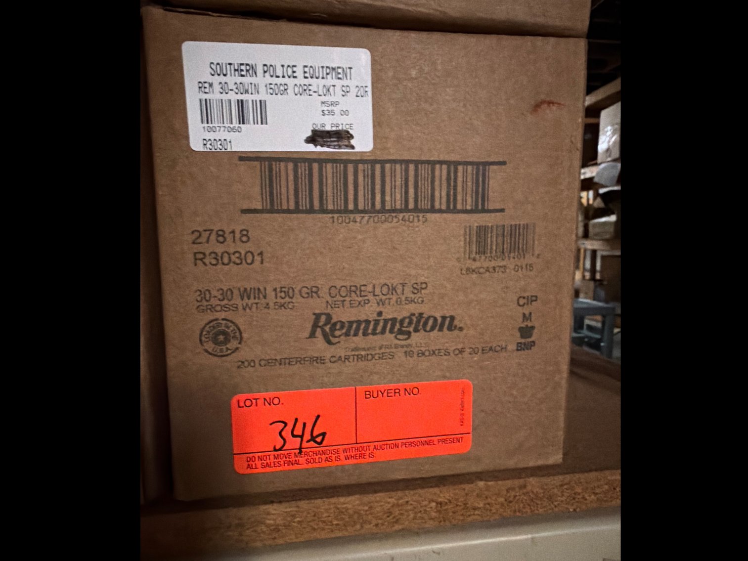 Image for 30-30 Win 150  Gr SP