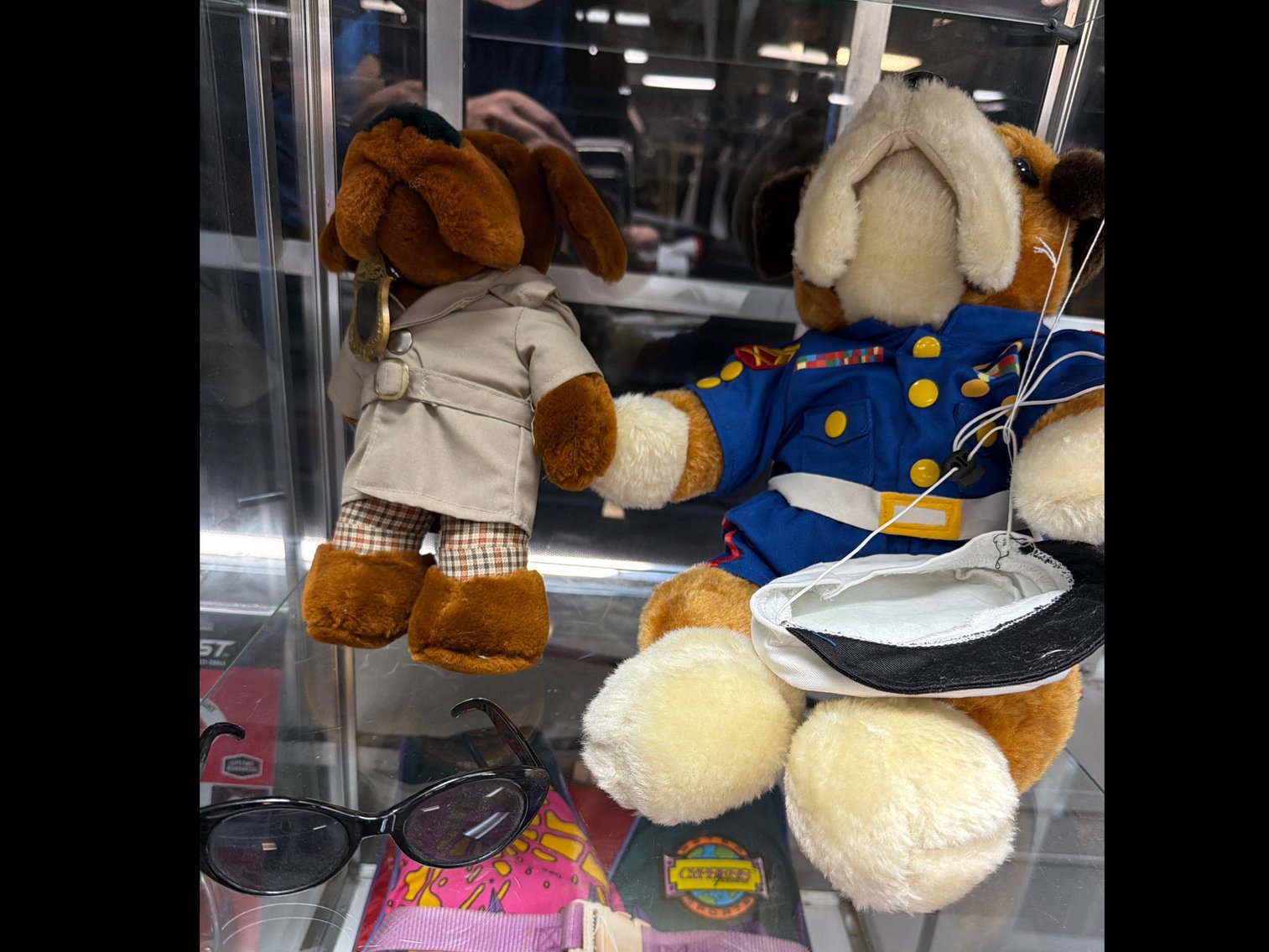 Image for Contents of glass case