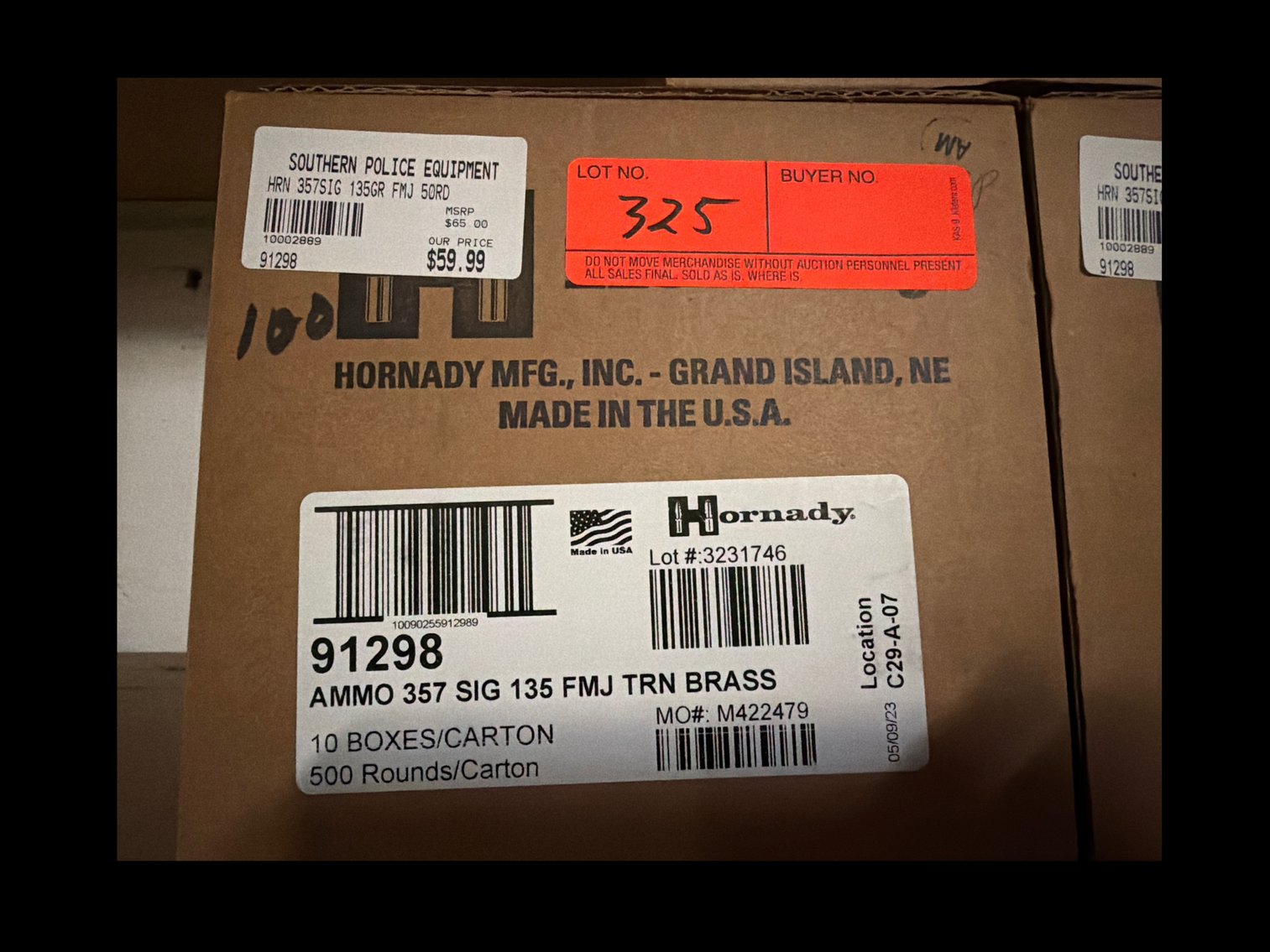 Image for 357 Sig 135Gr FMJ