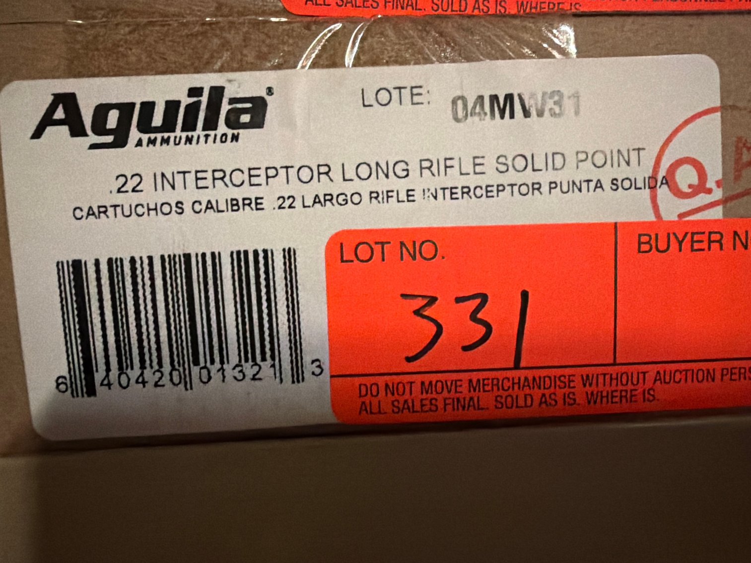 Image for 22 Cal LR Solid Point