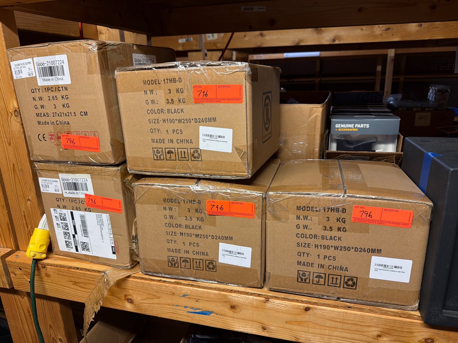 Image for Small table top safes