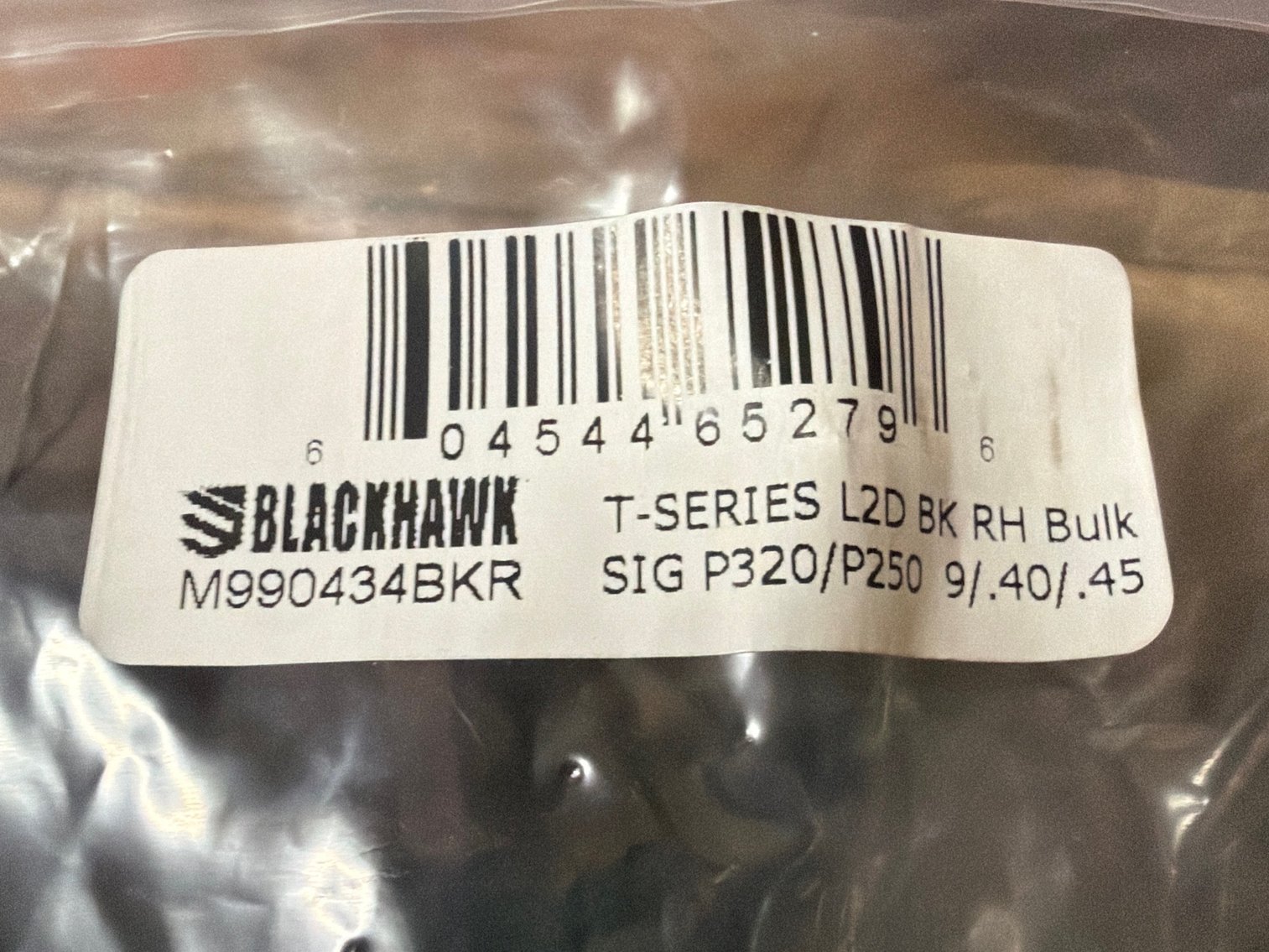 Image for Blackhawk Sig p320/p250 9,40 & 45 holsters