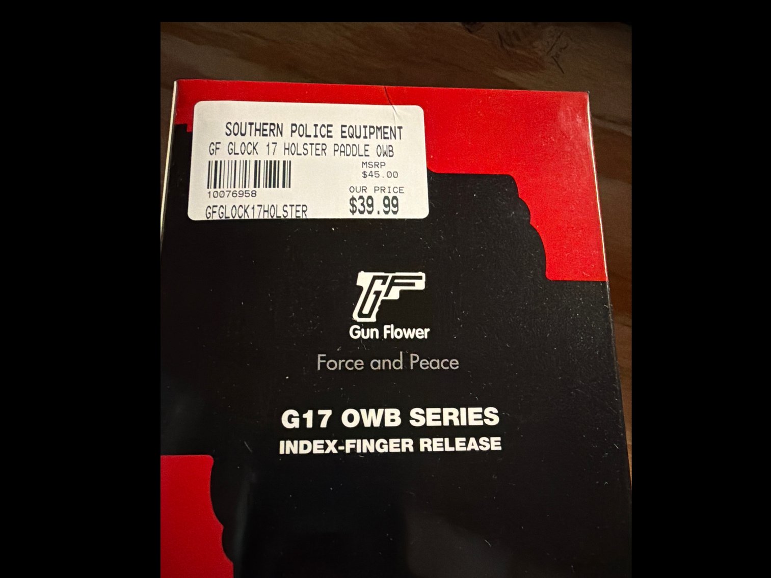 Image for Gun Flower Glock 17 Holster