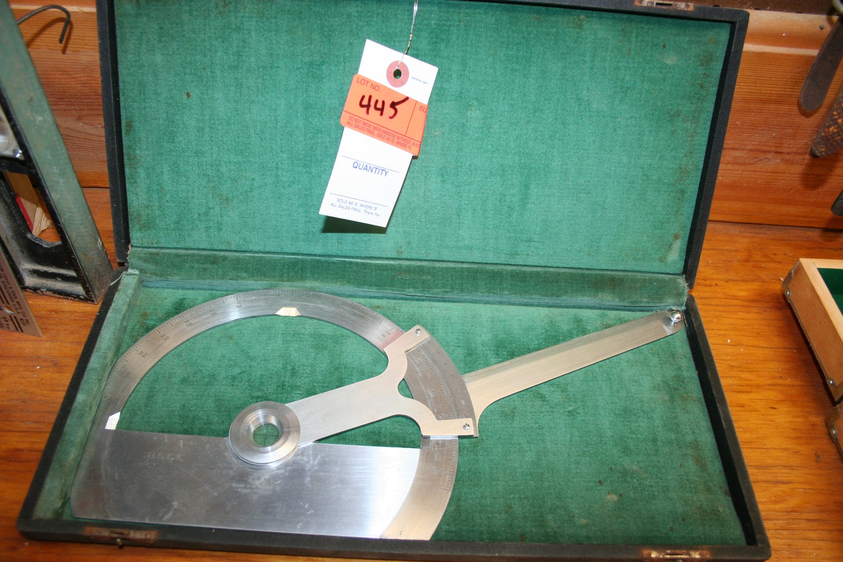 Image for Vintage US Army Core of Engineers Protractor
