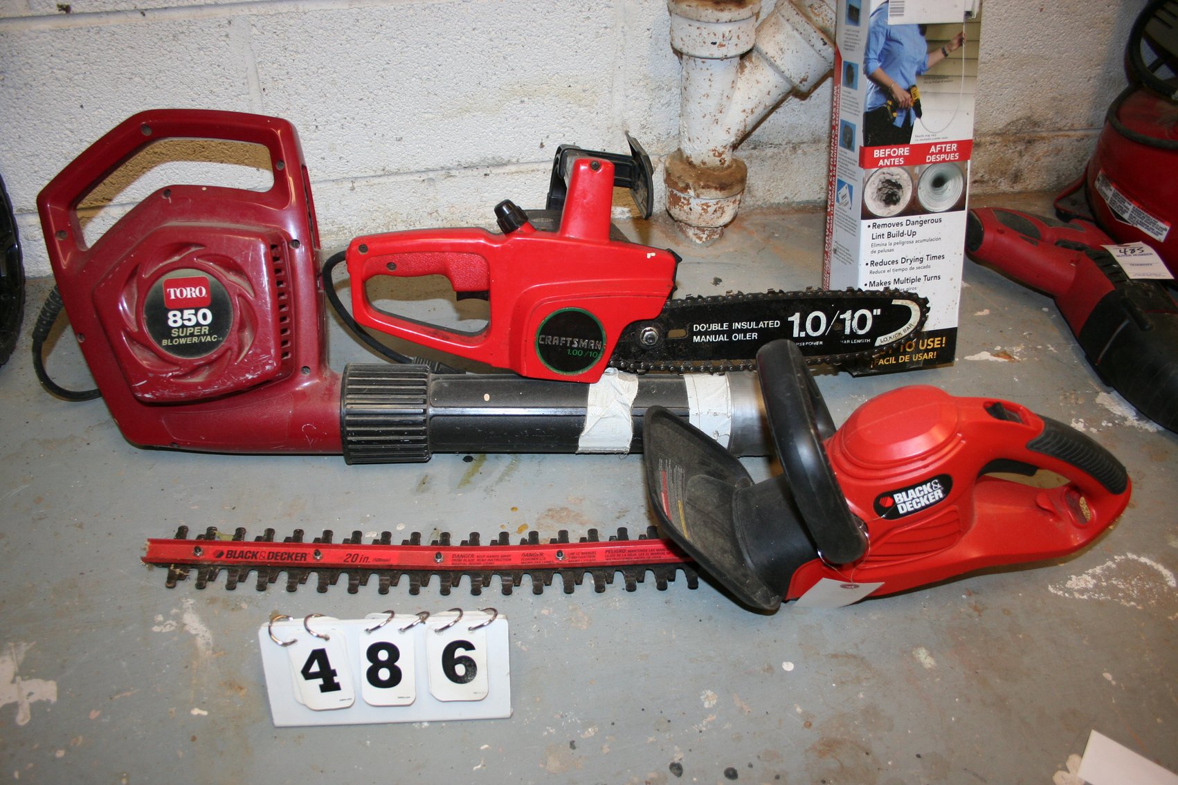 Image for Power Saw, Hedge Trimmers, Blower