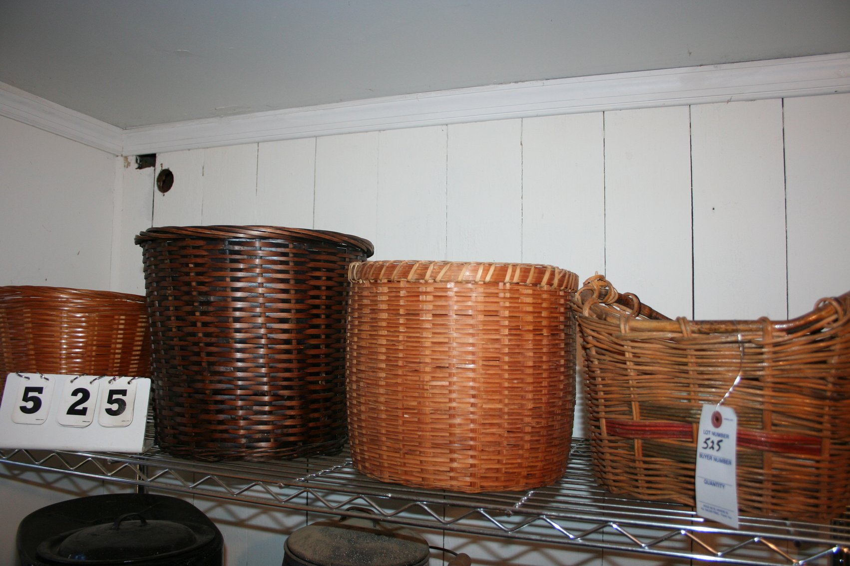 Image for Vintage Straw Baskets