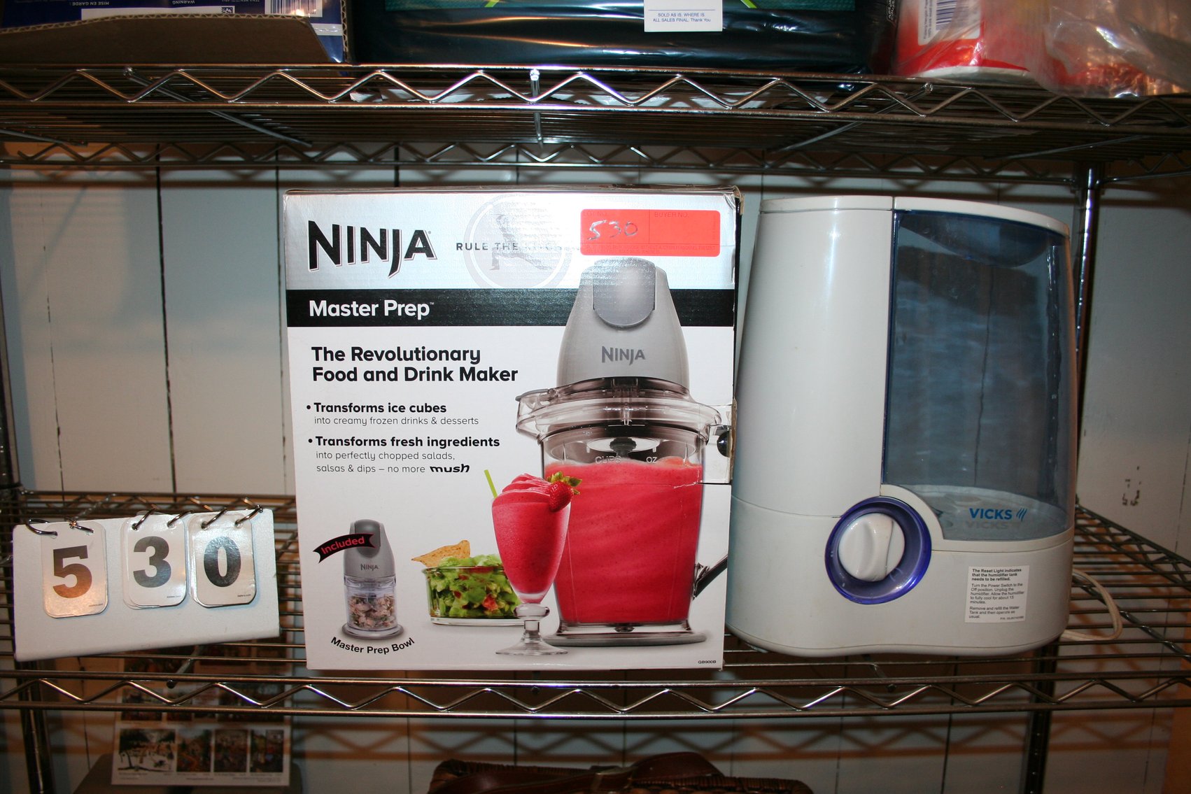 Image for Ninja Mixer, Vicks Vaporiser