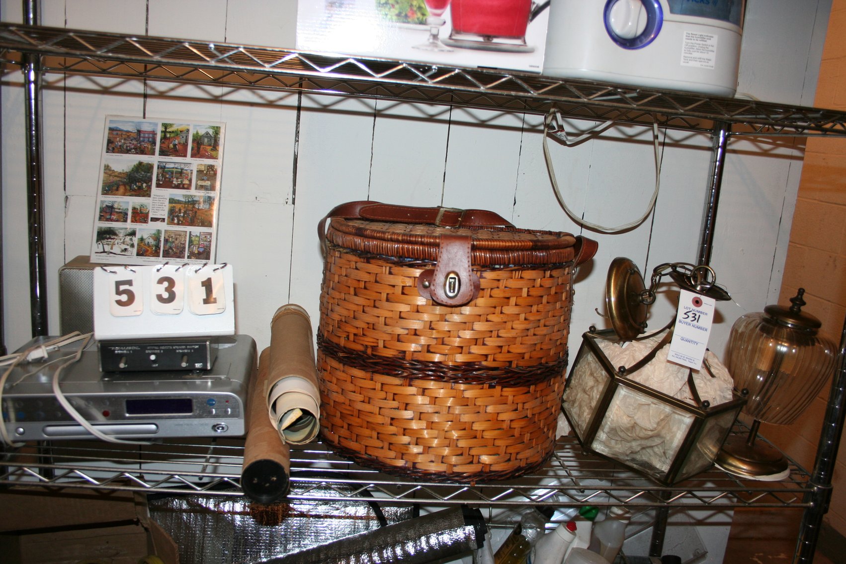 Image for Wine Basket, Misc