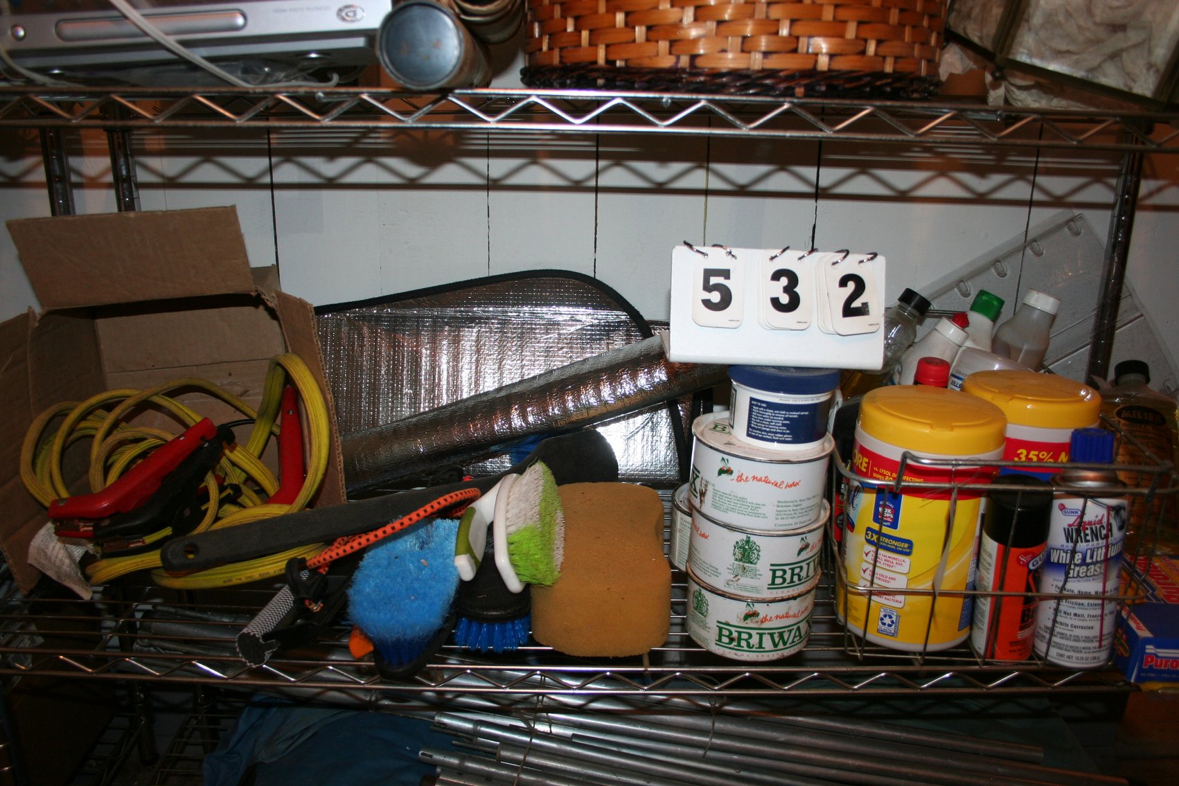 Image for Misc Cleaning Supplies, Jumper Cables