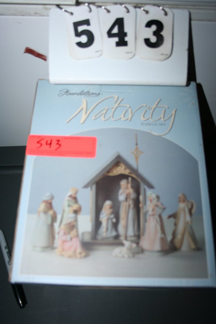 Image for Nativity Scene  9 piece set