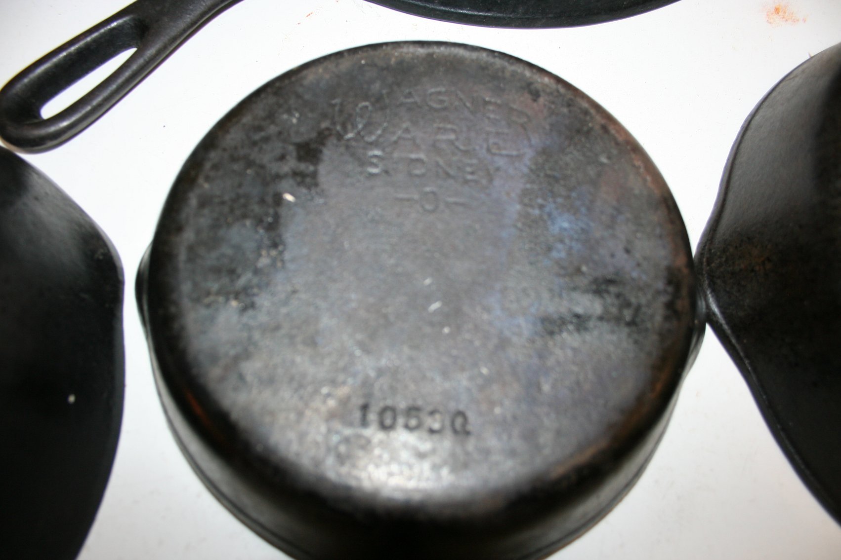 Image for Vintage Cast Iron Skillets - 2 Wagners and 9