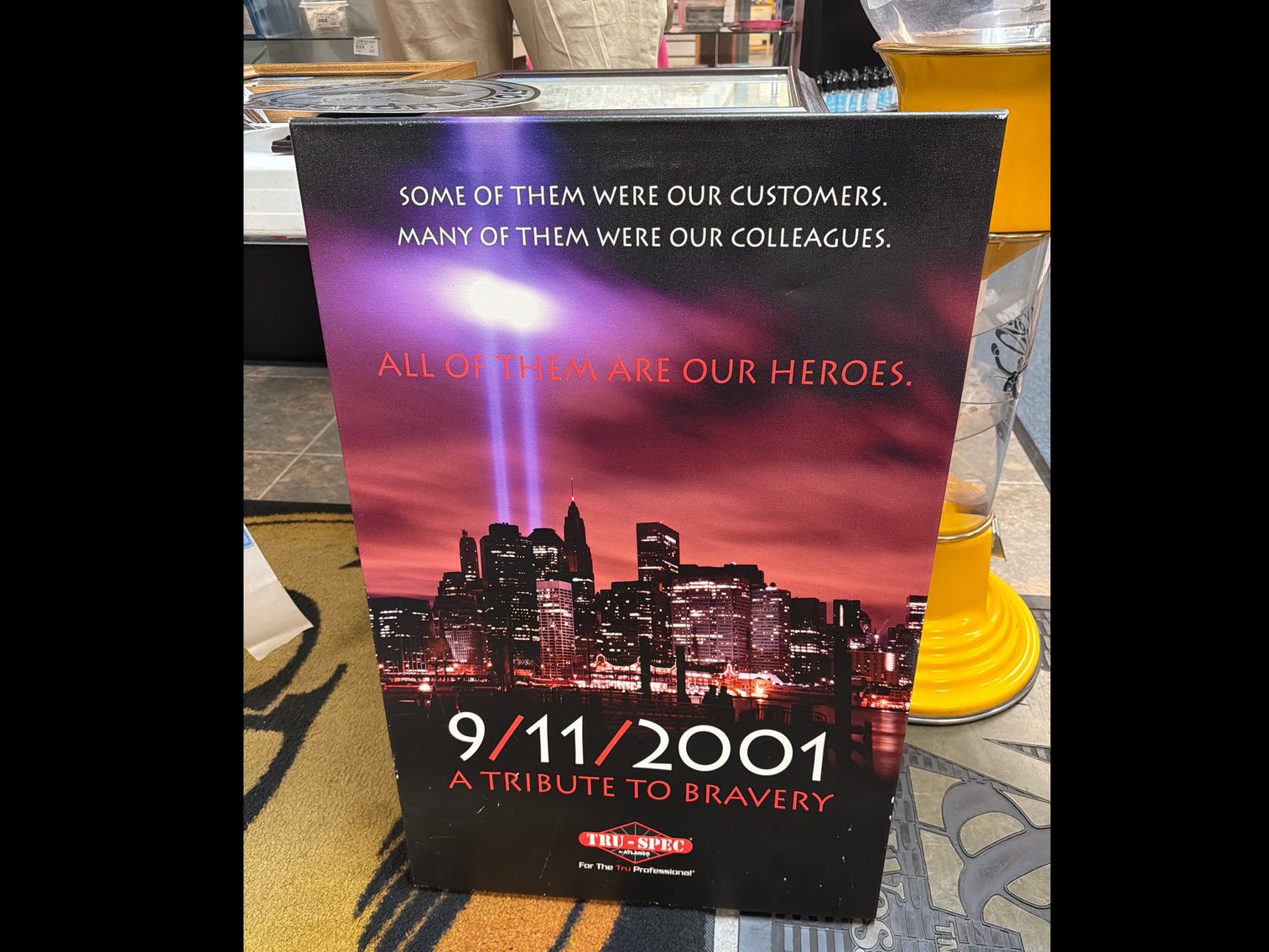 Image for 911 Tribute sign
