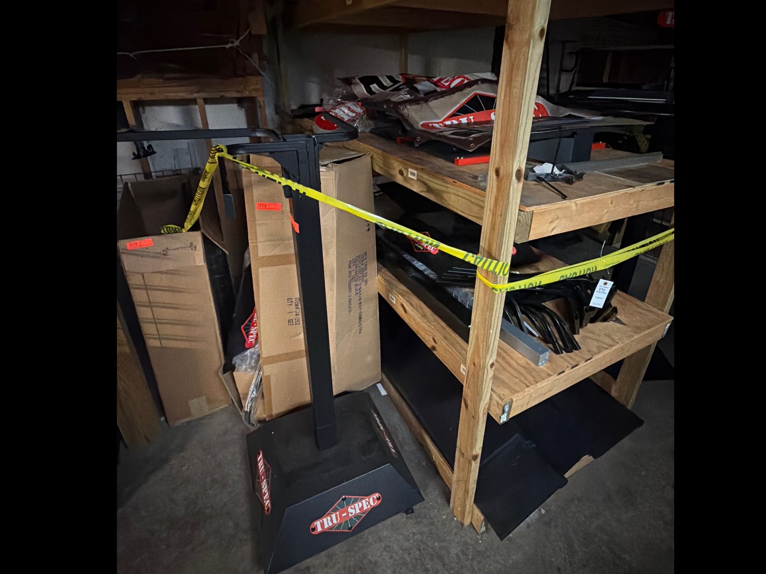 Image for True spec, display racks, and pans