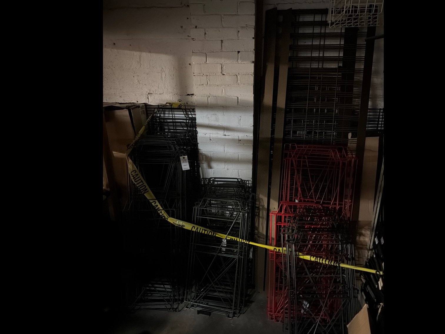 Image for Display racks and contents of shelf