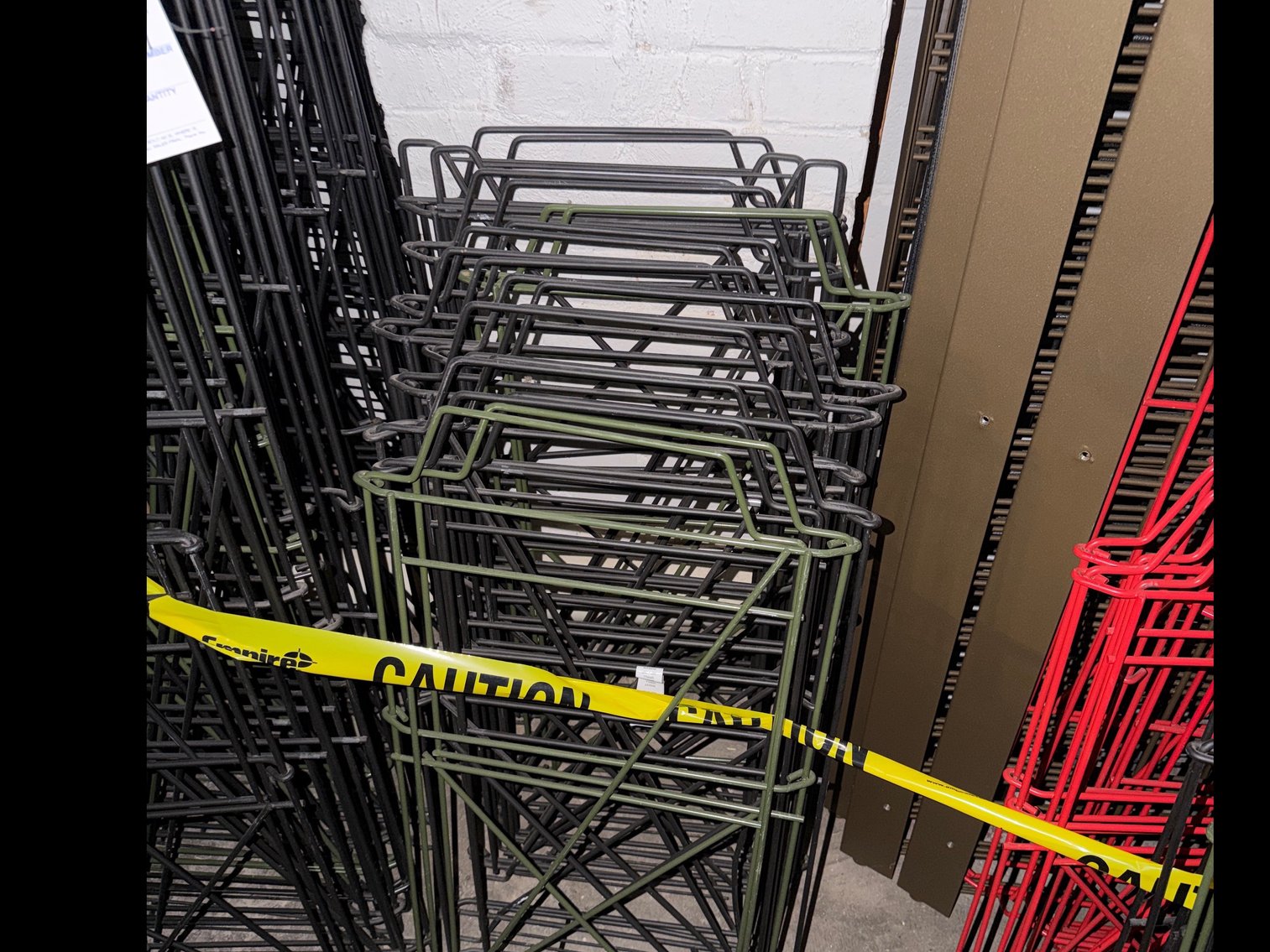 Image for Display racks and contents of shelf