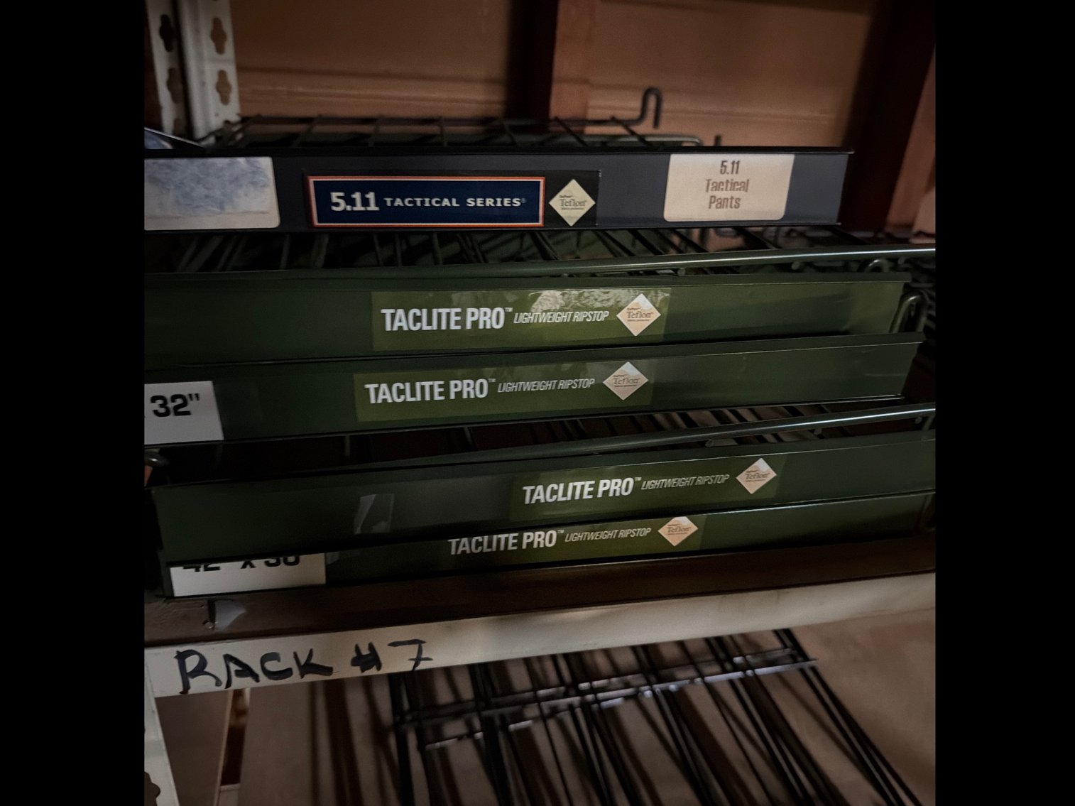 Image for Display racks and contents of shelf