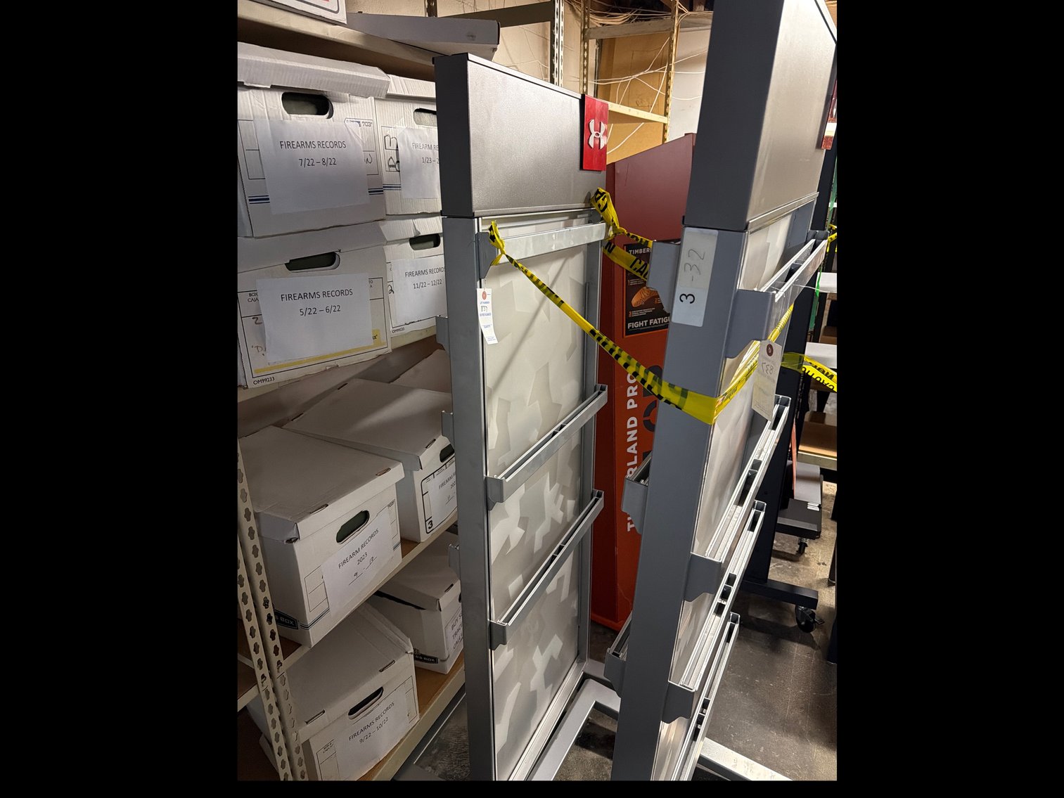 Image for Two under Armour display racks