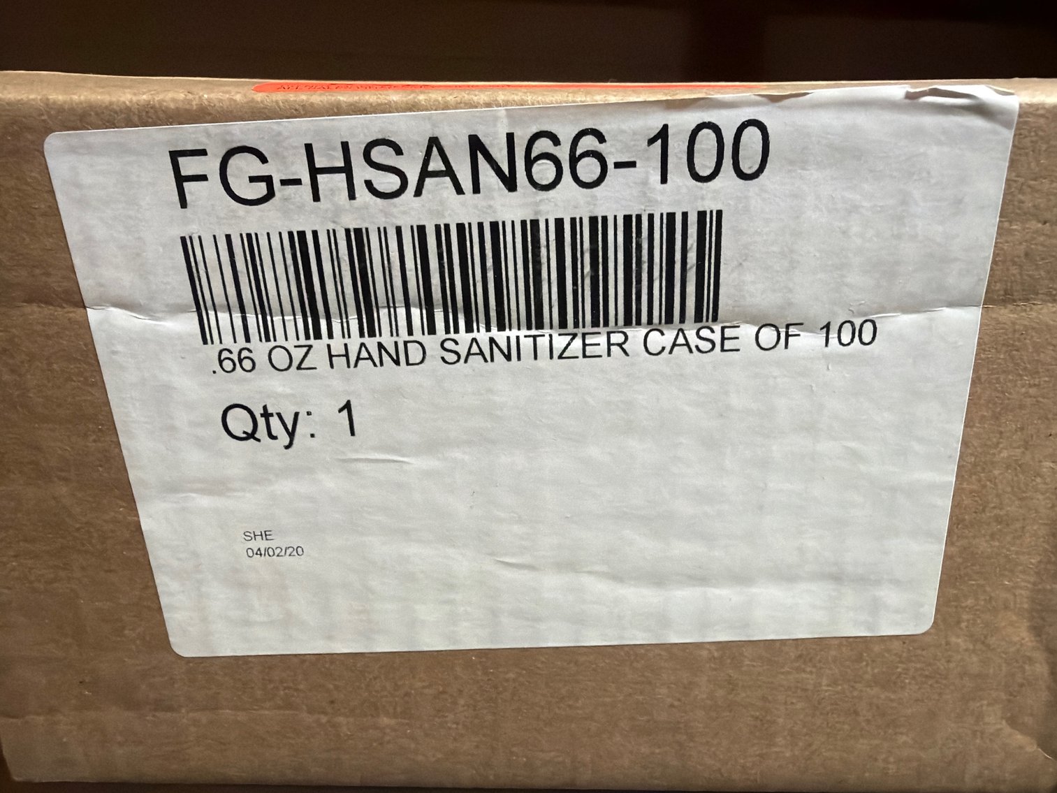 Image for Hand sanitizer