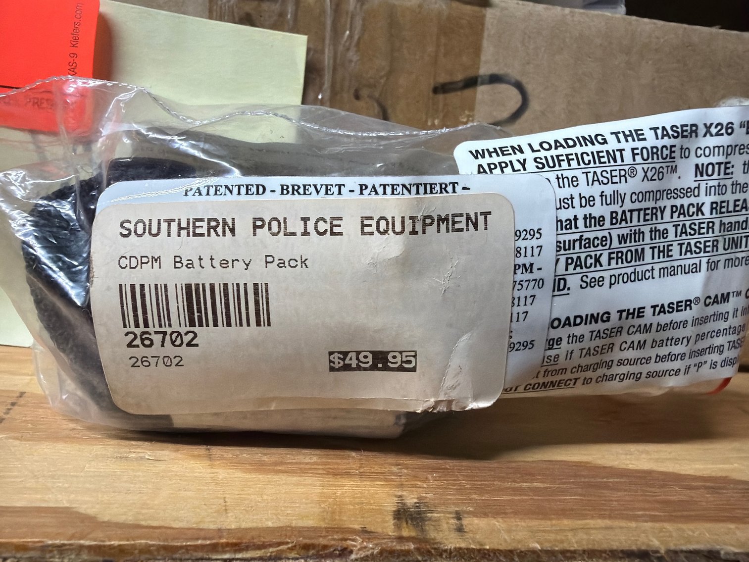 Image for Taser Supplies