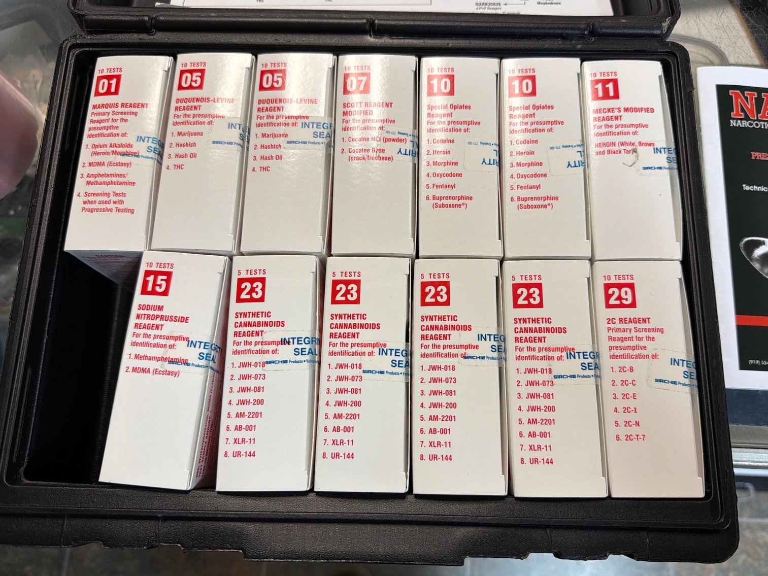 Image for Nark II Narcotics Analysis Reagent Kit