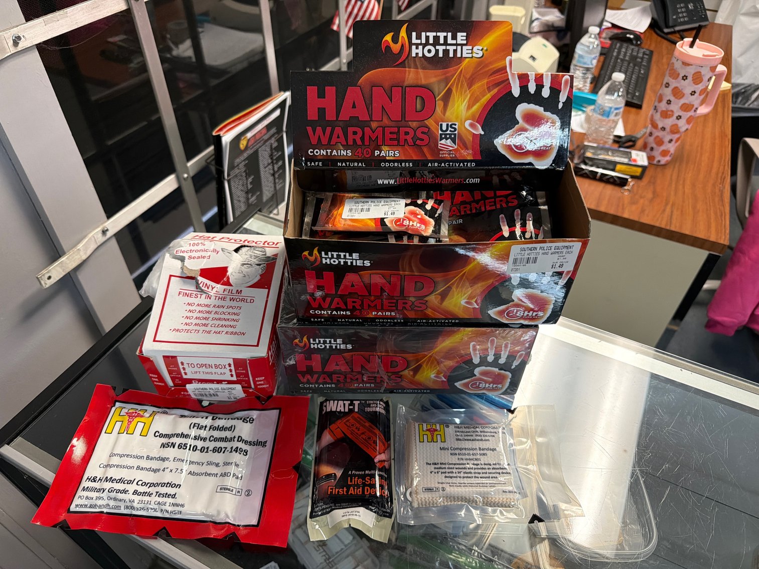 Image for Hand warmers / hat protectors