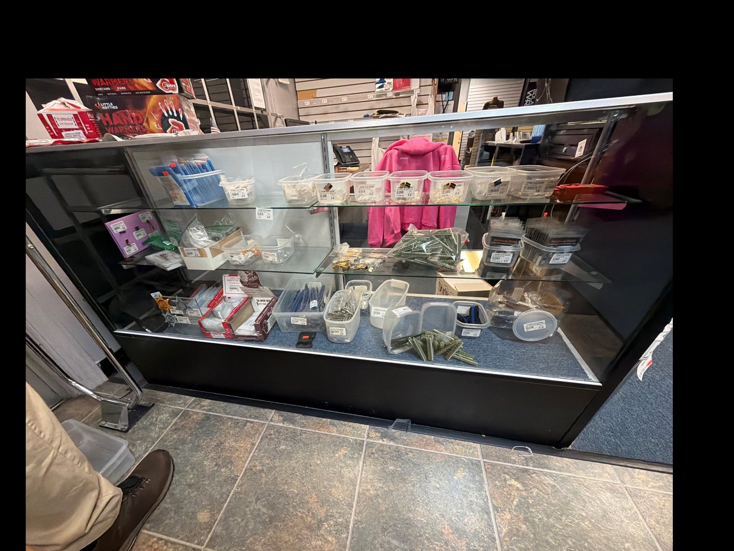 Image for Contents of Glass display case