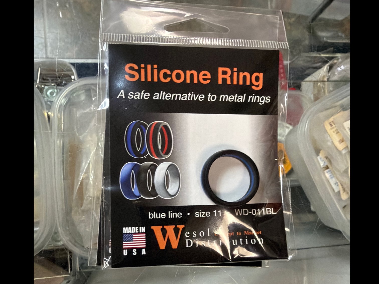 Image for Contents of Glass display case