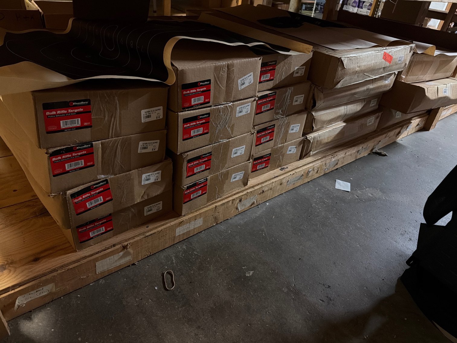 Image for Bottom shelf, full of targets